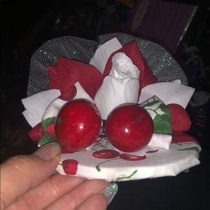 NicCoCo Cherry Hair Fascinator